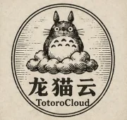 龙猫云品牌插画,等距视角